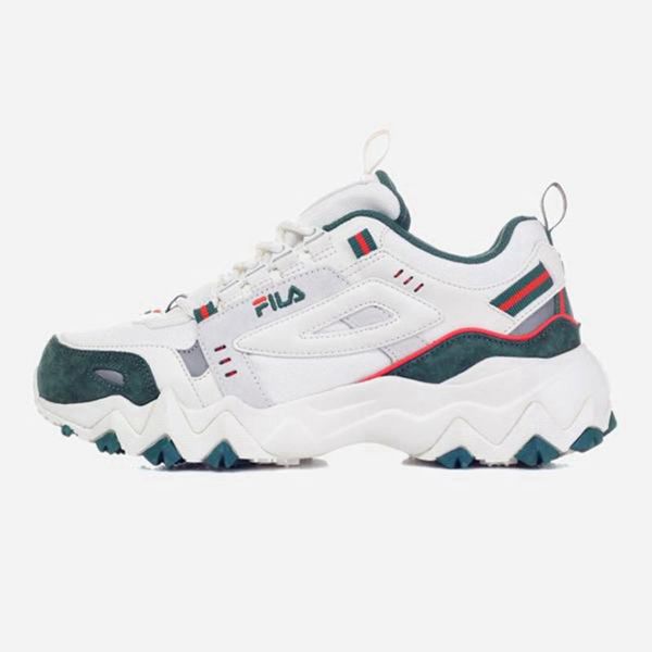 Fila Oakmont Tr Men's Lifestyle Shoes - White/Green,NZ 396-84516